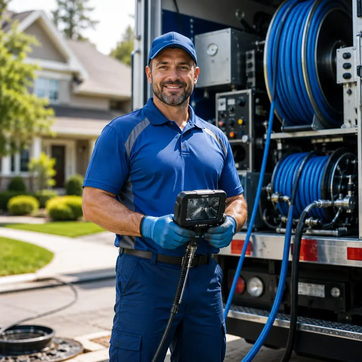 Local outdoor drain cleaning specialists in Barnstead, NH